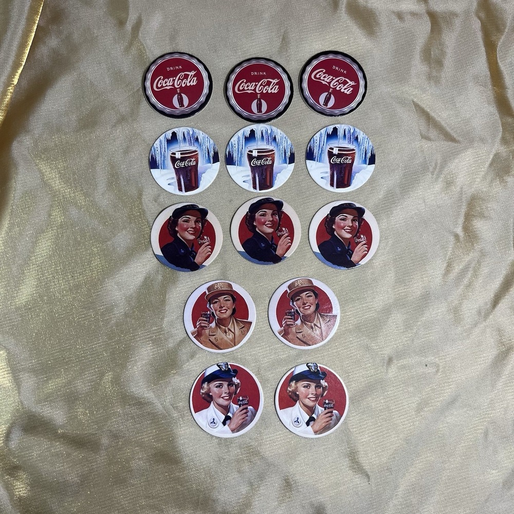 Vintage 1994 Coca Cola "Coke Caps" Pogs Slammer Game SERIES 2